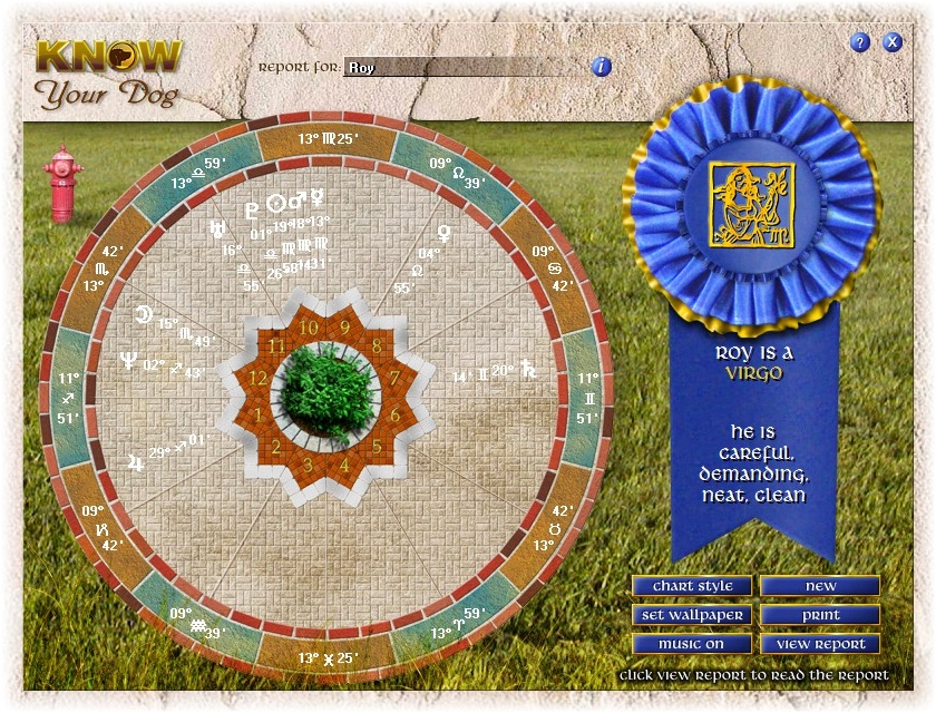 Know Your Dog Sample Screen