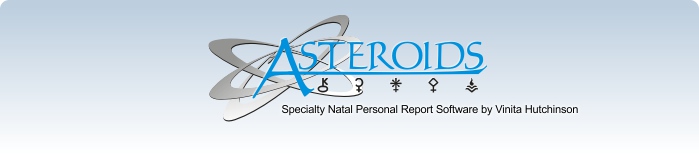 The Asteroids Express Report Advanced Natal report software