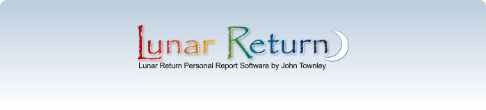 Lunar Return Forecast Report Software