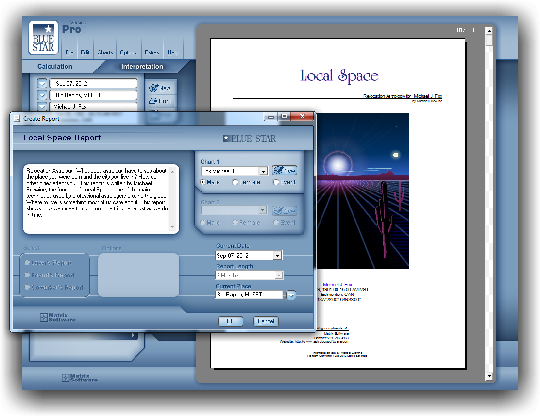 Star Chart Software